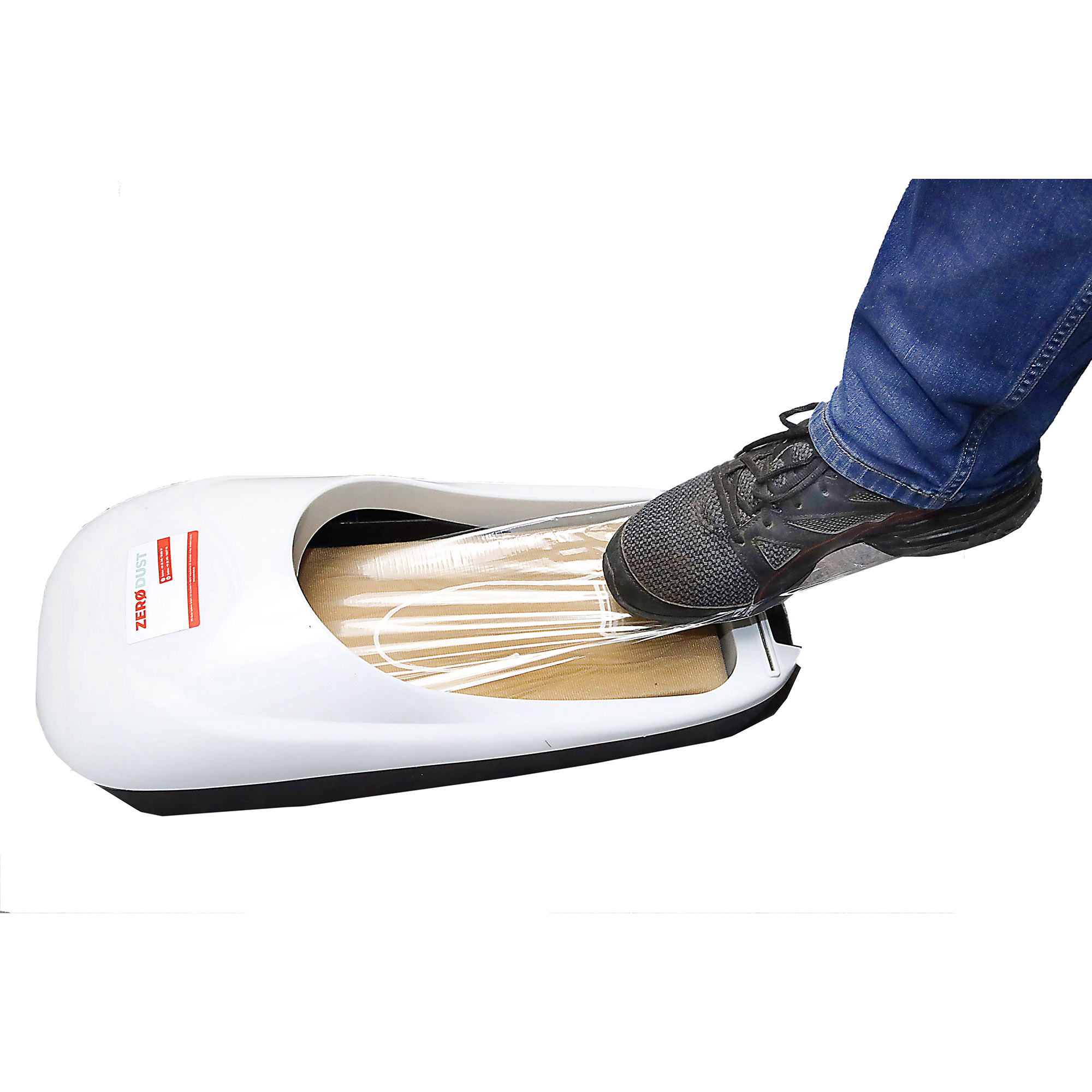 Zero Dust Schuhschleuse Folienspender für Einweg-Überschuhe