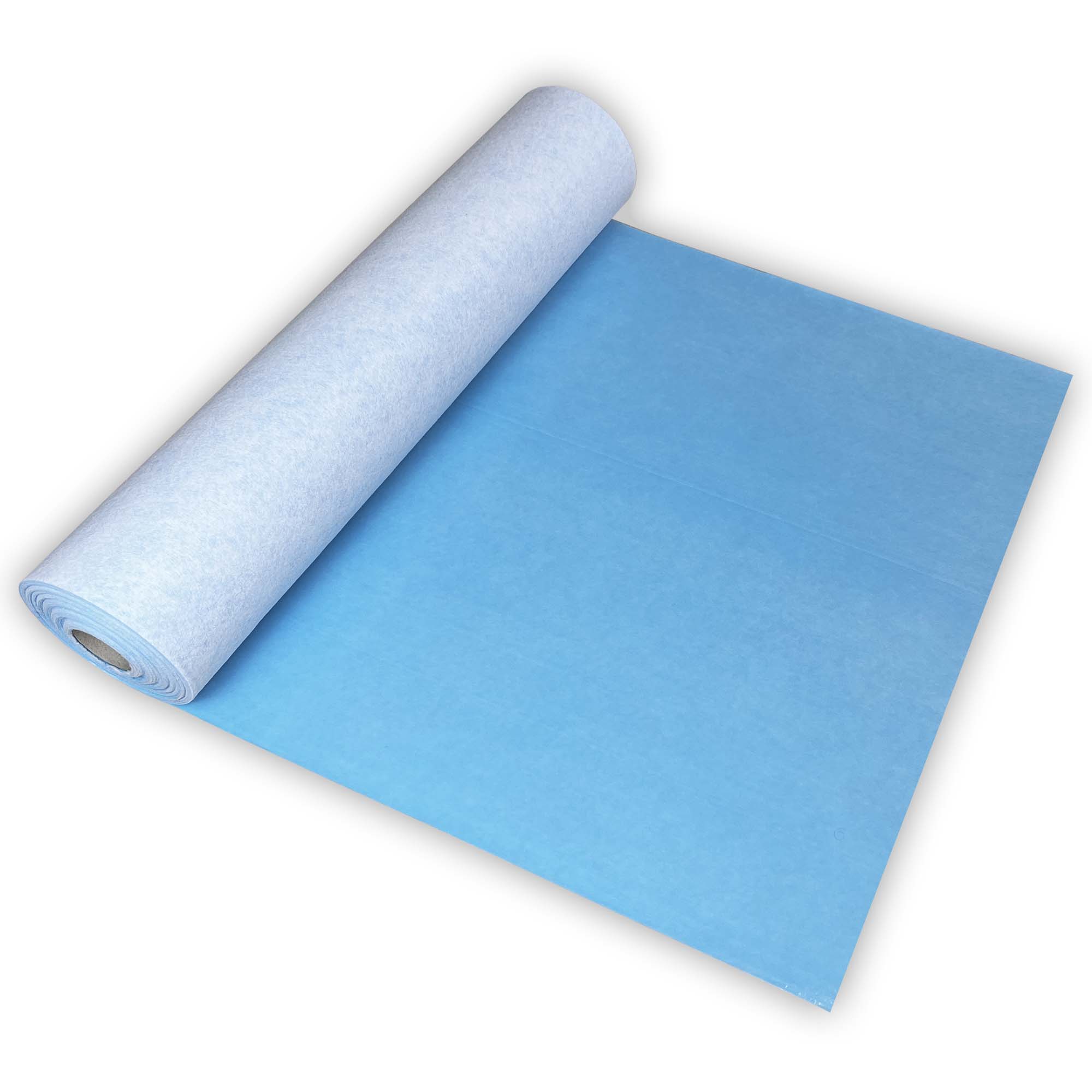 Rolle Abdeckvlies selbsthaftend, atmungsaktiv mit Membrane, 0,65 m x 25 m, 160 g/m² AktivTurbo als Schutzvlies für Böden und Treppen