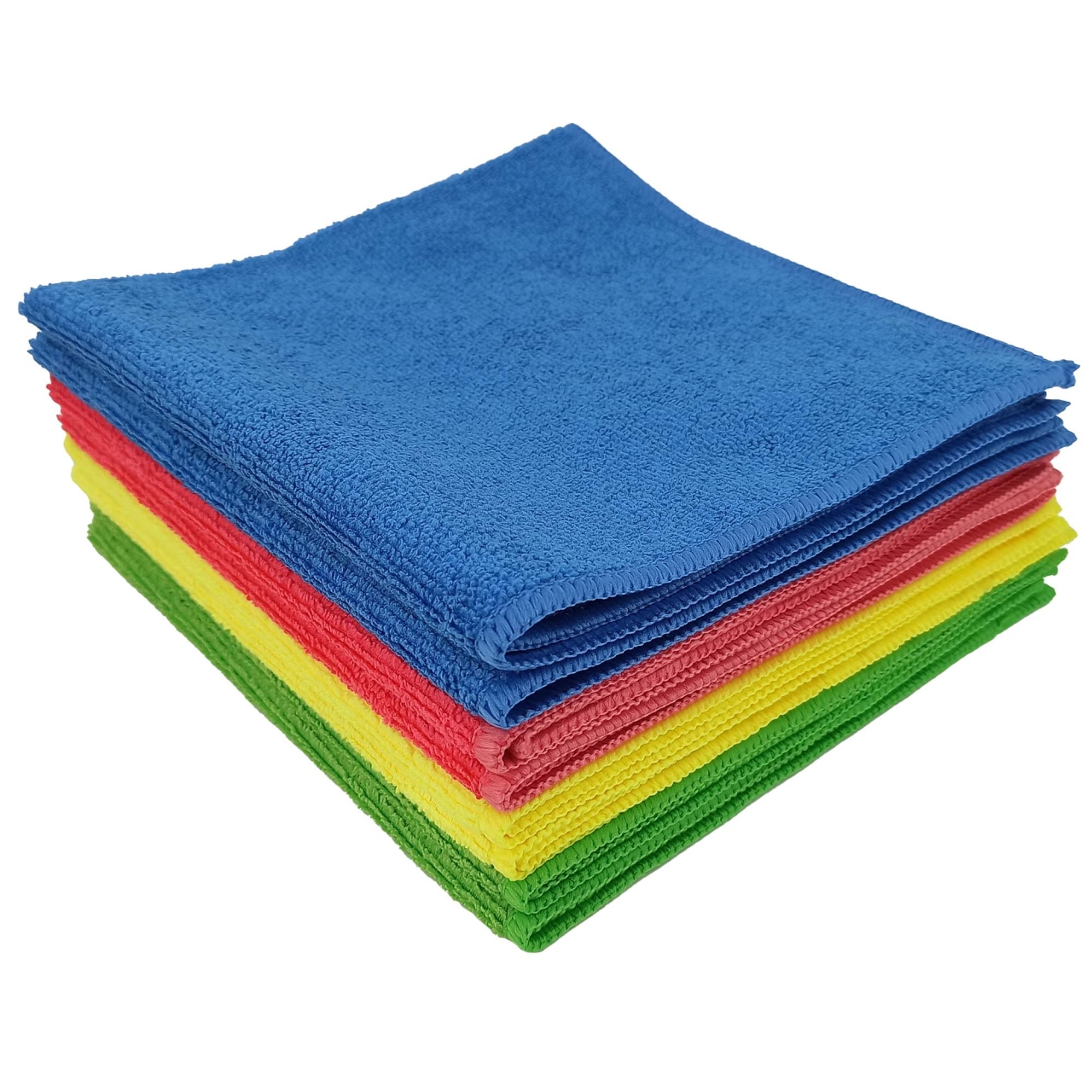 Zero Dust Microfasertuch Profi Blau 40 x 40 cm im Beutel mit 10 Stück